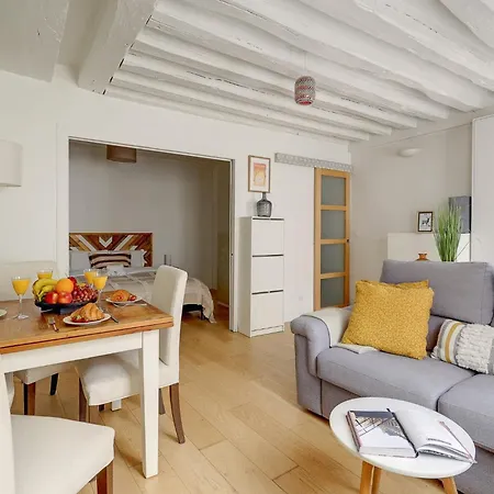 Appartamento 1Br Pompidou & Central Paris Flat Parigi