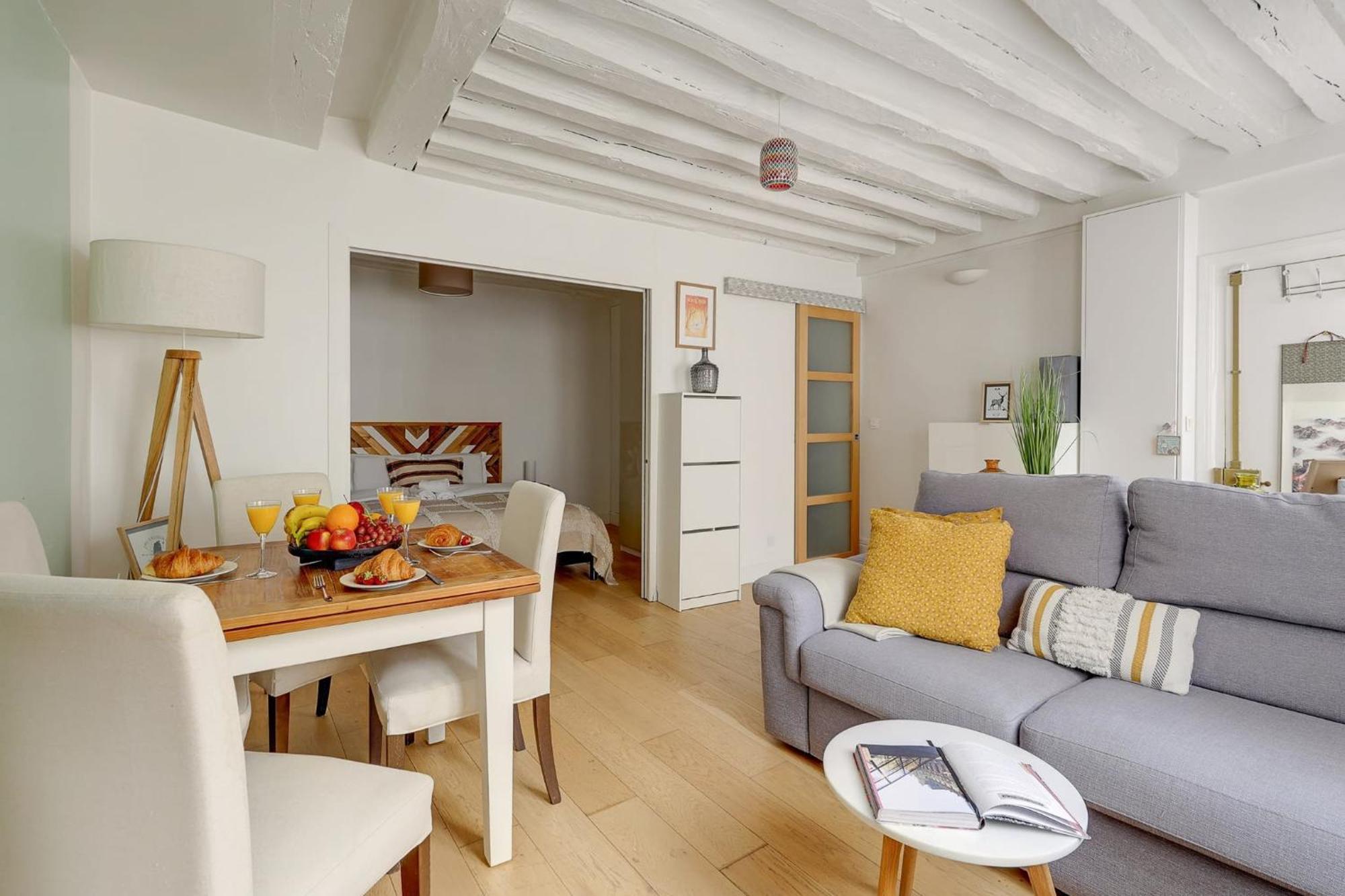Appartamento Bnbnova - 1br - Pompidou & Parigi